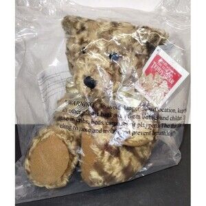 VTG Avon Talking Teddy Bear, Animated "100th Anniversary" Voice activated 2002